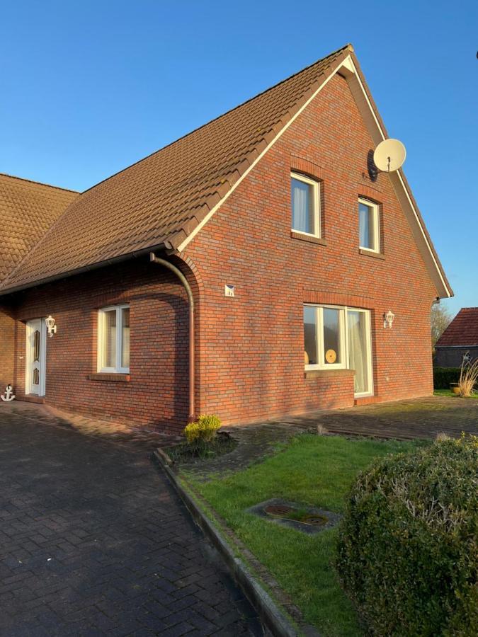 Ferienhaus Meinke Burhafer Feldstrich Esterno foto
