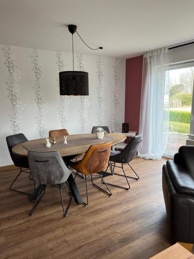 Ferienhaus Meinke Burhafer Feldstrich Esterno foto