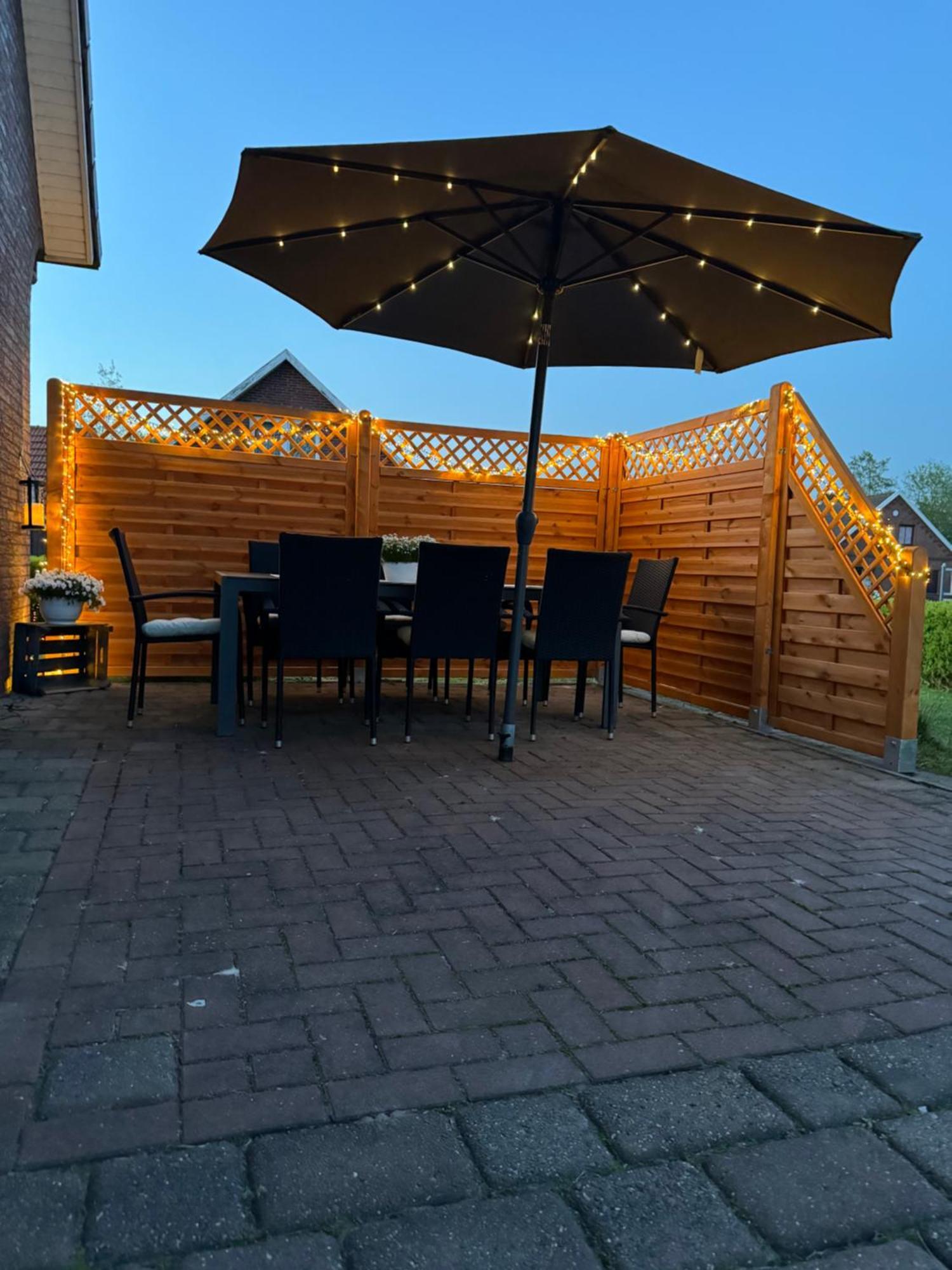Ferienhaus Meinke Burhafer Feldstrich Esterno foto