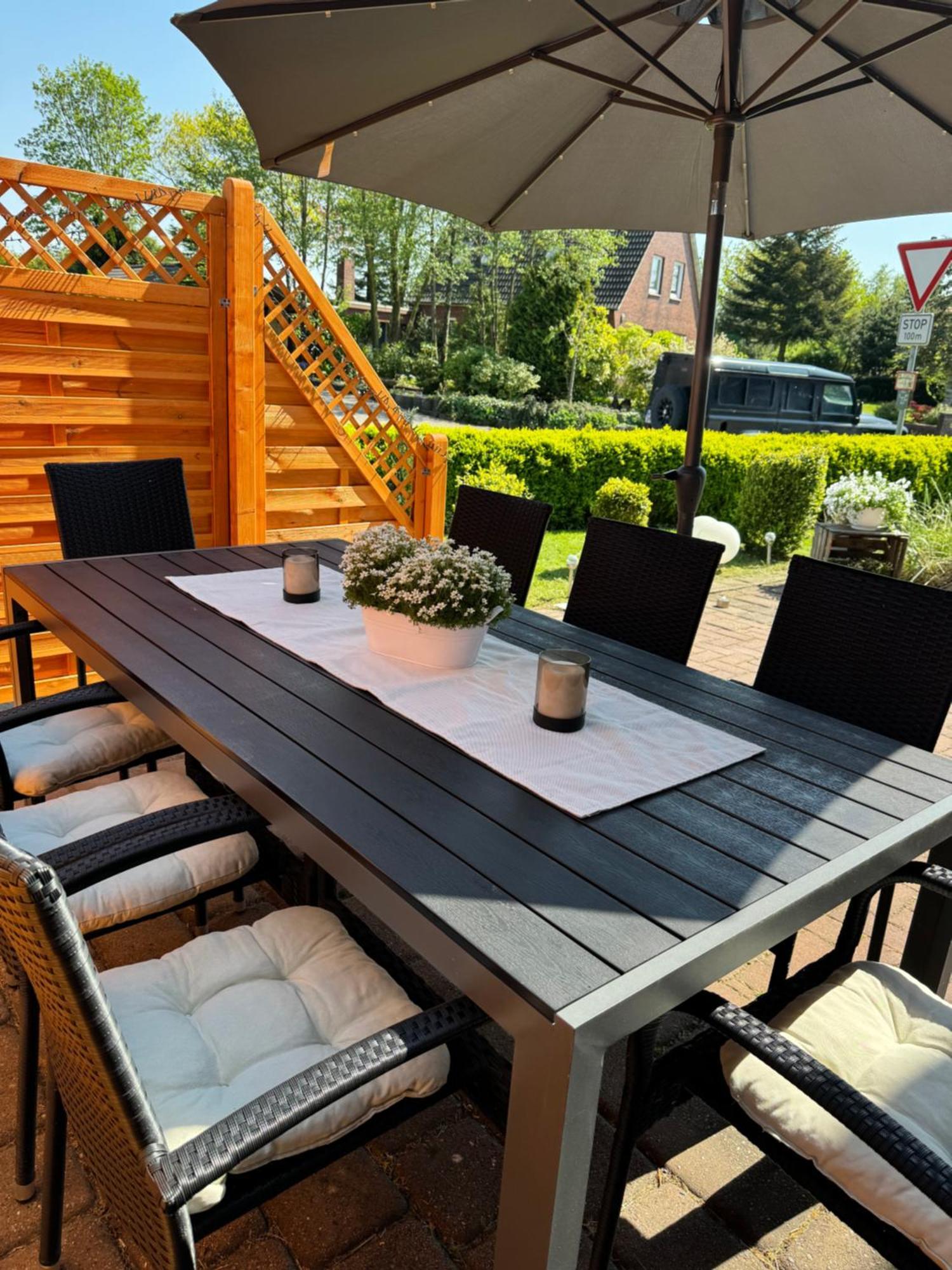 Ferienhaus Meinke Burhafer Feldstrich Esterno foto
